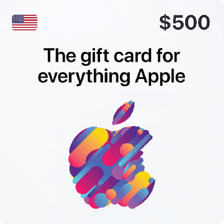 $500 Apple gift card